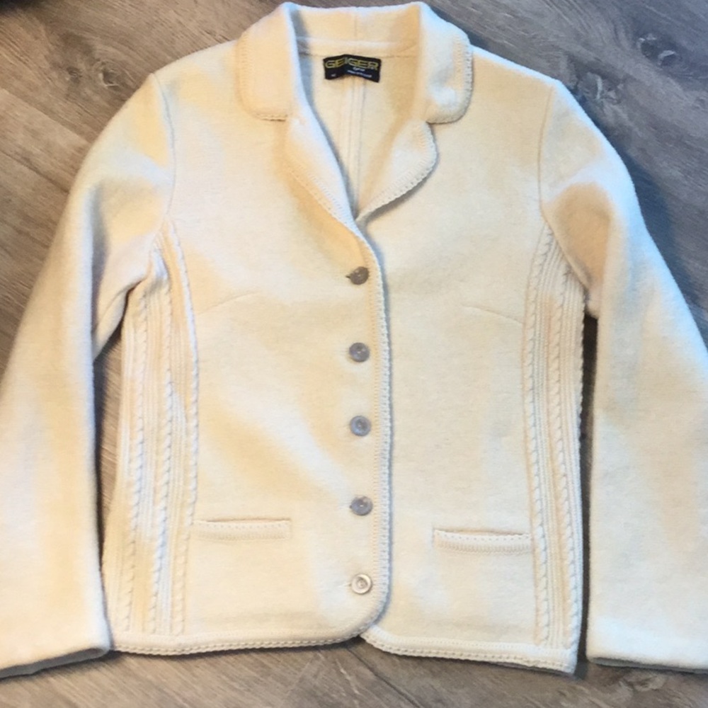 GEIGER TYROL WOOL SWEATER EUC